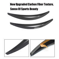 for Tesla Model 3 2017-2023 Wheel Fender Flares Mud Flaps Splash Guards Arch Lip Exterior Accessories ​ABS Carbon Fiber 4Pcs