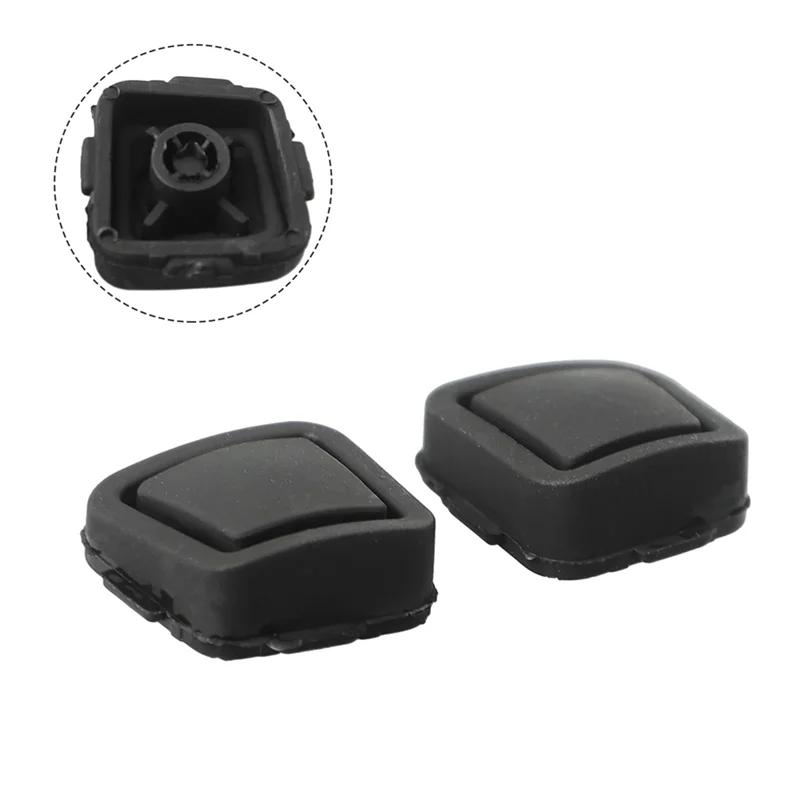 AB56-2Pcs مقبض الباب الخارجي أزرار غطاء بدون مفتاح الذهاب صالح ل W211 C209 W219 W251