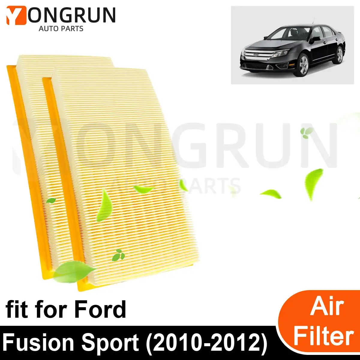 

Новые автомобильные фильтры двигателя, 2 шт., для Ford Fusion 2010-2012, спортивные автомобильные аксессуары OEM CA10242 7T4Z-9601-A