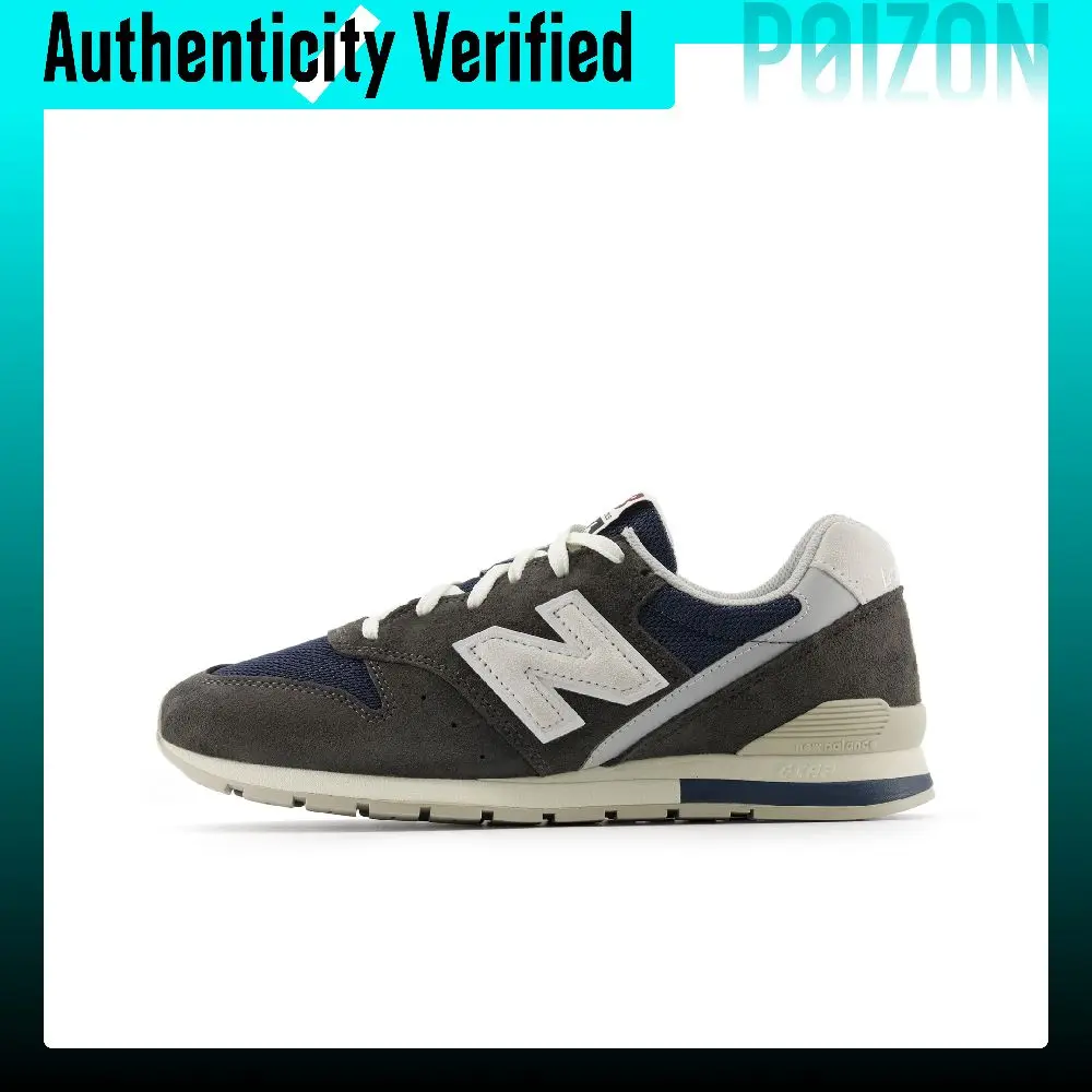 New Balance NB 996 Casual Shoes Unisex Low-top Dark Gray/Navy Blue U9963LE
