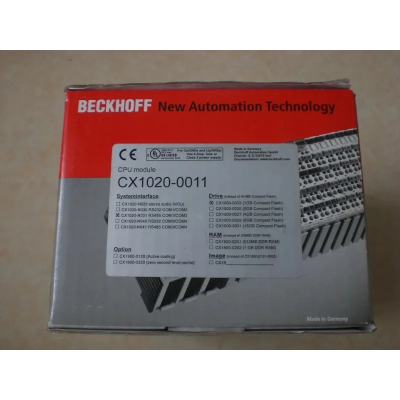 CX1020-N060 BX5100-0000 Beckhoff Original Stock Automation Parts