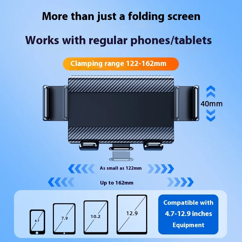 Eary for Z fold 7 6 5 4 Phone Holders for Your Car Air Vent Cell Phone Stand Car Mount Universal Fit for iPhone 17 Pro Max 16 15