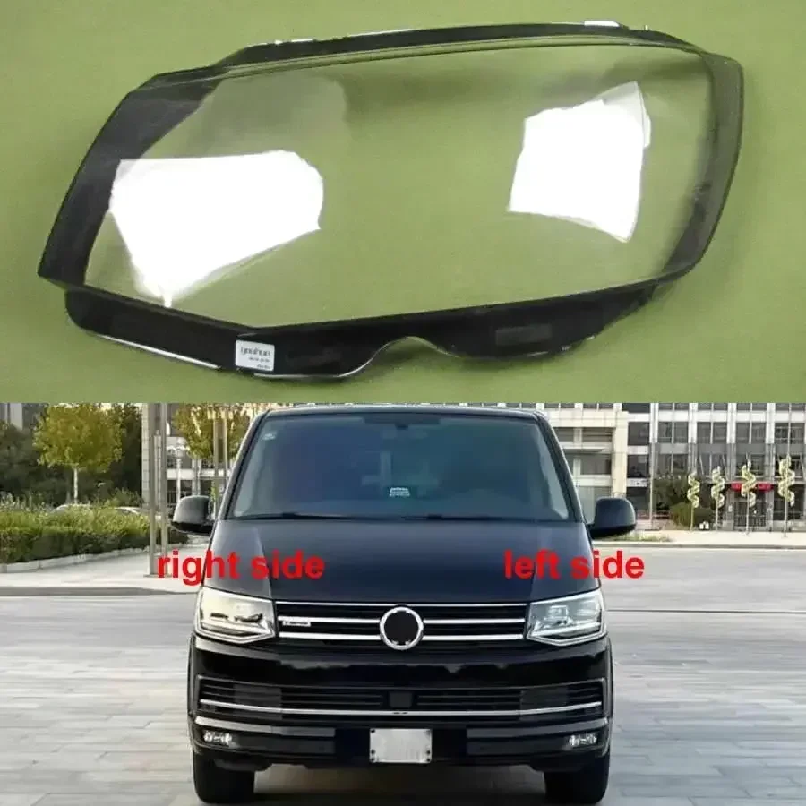 

For Volkswagen VW Multivan T6 2016-2020 Car Accessories Headlight Cover Shade Lampshade Lens Headlamp Shell Plexiglass