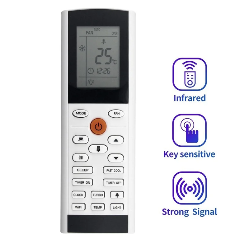 【Buy It-Now!】For Gree YAC1FB16 Compatible Remote Control Replacement Unit For Air Conditioner A/C YAC1FB16