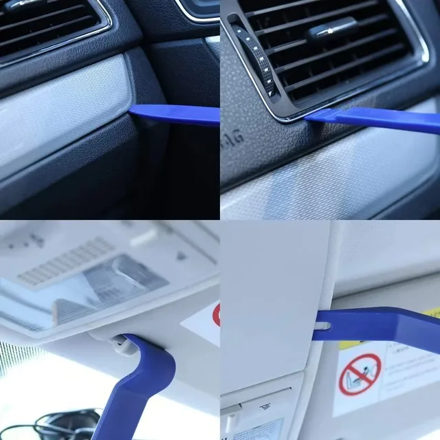 7/8/11/12Pcs Car Door Clip Car Disassembly Tools Set DVD Stereo Refit Kits Interior Plastic Trim Panel Dashboard Removal Tools 4 7/8/11/12Pcs Car Door Clip Car Disassembly Tools Set DVD Stereo Refit Kits Interior Plastic Trim Panel Dashboard Removal Tools 4