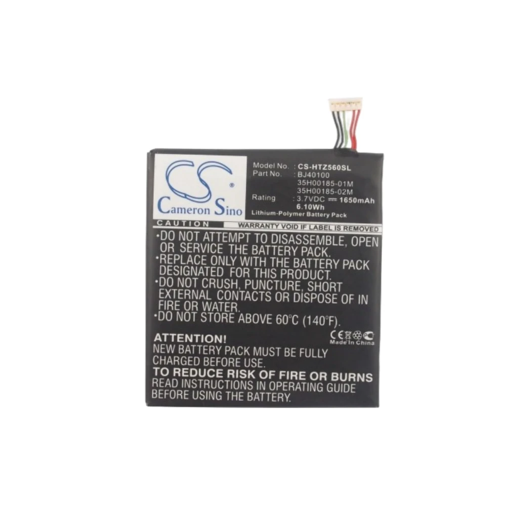 

Li-Polymer Mobile, SmartPhone Battery for HTC,T-Mobile,3.7v,1650mAh,One S,Ville,Z560E,Ville C,Z520e,PJ40110,BJ40100,35H00185-01M