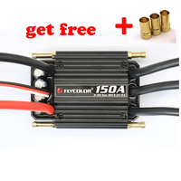Flycolor  ESC  2-6S Lipo BEC 5.5V/5A 50A 70A 90A 120A 150A  Brushless Speed Control Stand for RC Boat F21267/71