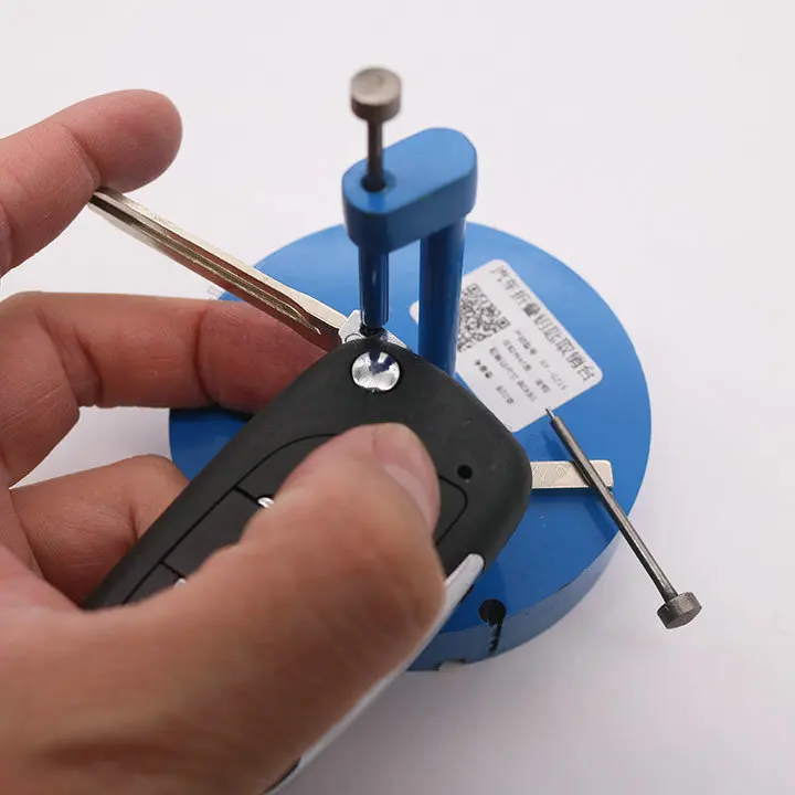 Car Folding Remote Key Pin Removal Tool with 1.4mm 2.0mm Pin Professional Removal Loading Tool Locksmith Tool High Quality