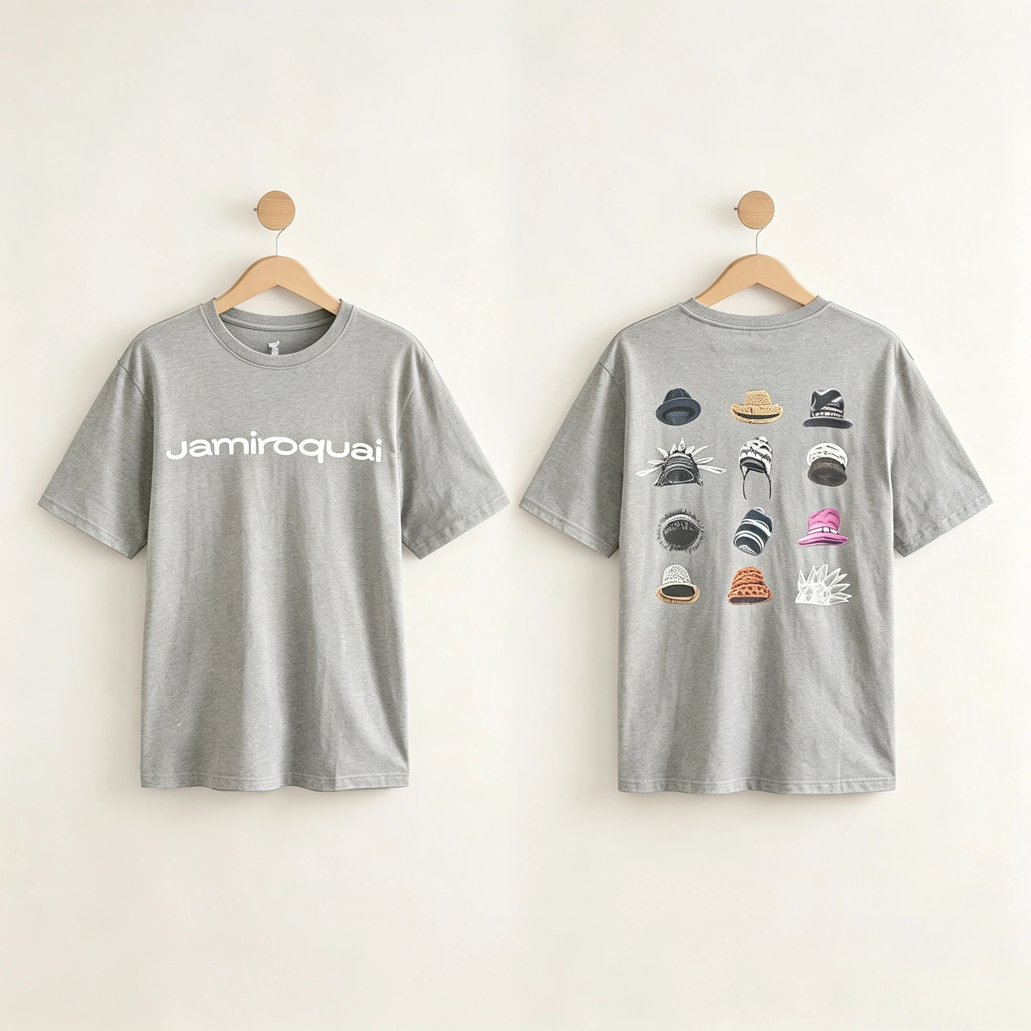 2026 Vintage Oversized T‑Shirt For Adults Kids Multiple Styles Hats Collection Hand Drawn Art Loose Short Sleeve Street Tee