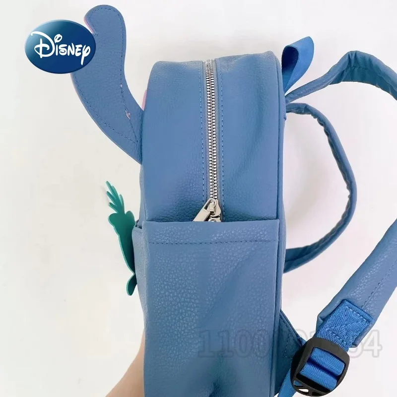 Disney Stitch New Children\'s School Bag Cartoon Fashion Children\'s Backpack 3D Large Capacity Student School Bag High Quality