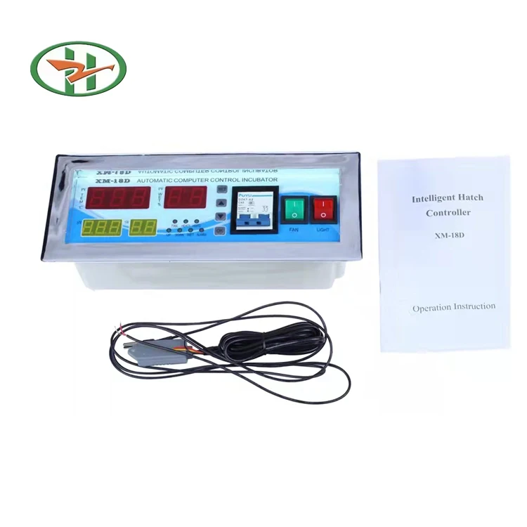 Coofull XM18D XM-18D Digital Multifunction Controller Temperature Humidity Incubator for Chicken Egg Hatching Automatic Hatchery
