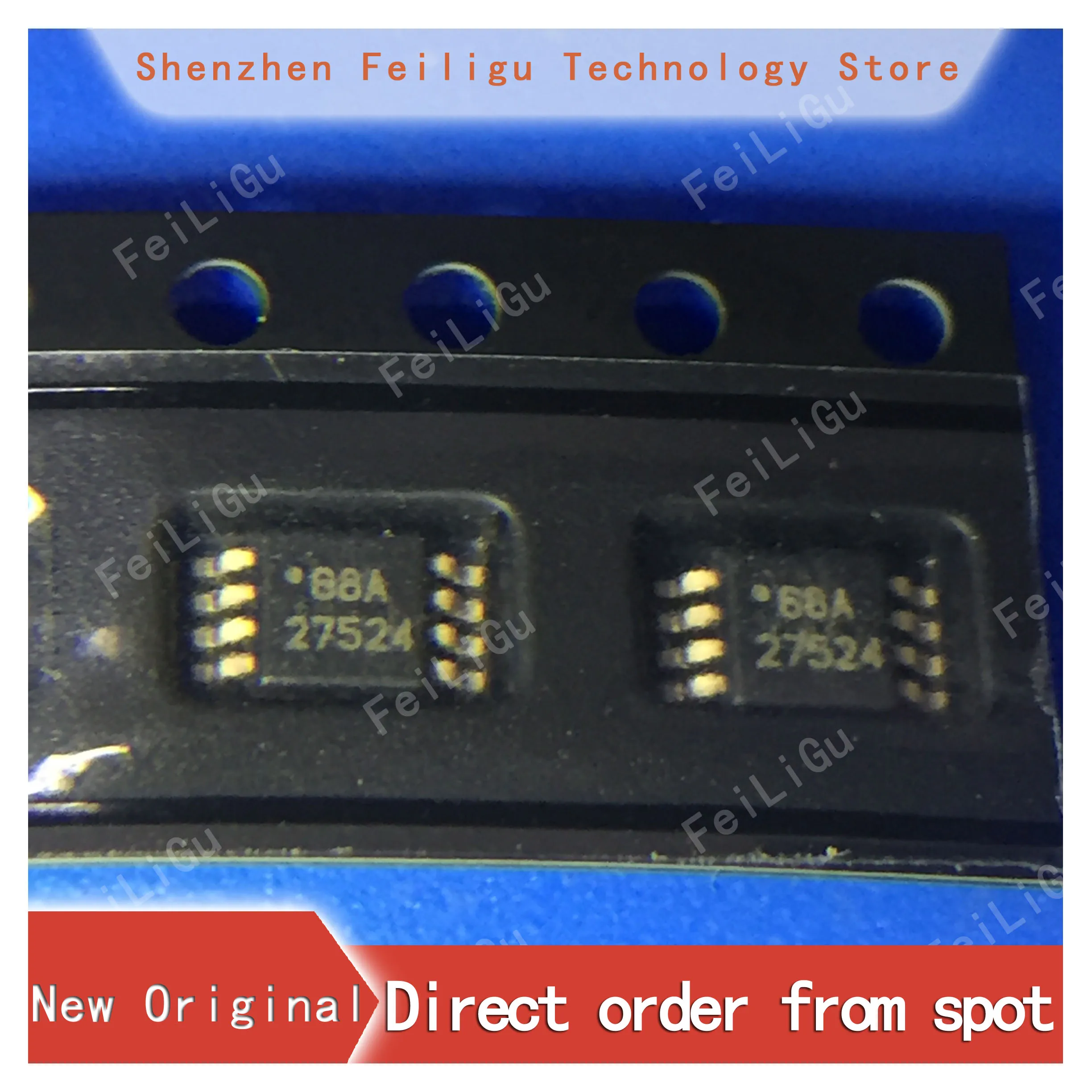 

5/15/30/50PCS 100% New Original UCC27524DGNR UCC27524DGN UCC27524 Screen Printing:27524 Package: MSOP8 Gate Driver Chip