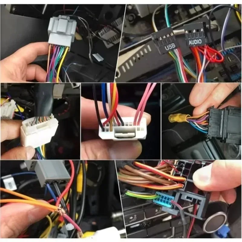 Alat Penarik Pin Konektor, Alat Mekanik Otomotif, Alat Pelepas Terminal Mobil, Perangkat Perbaikan Otomatis Multi-Ukuran, Promo