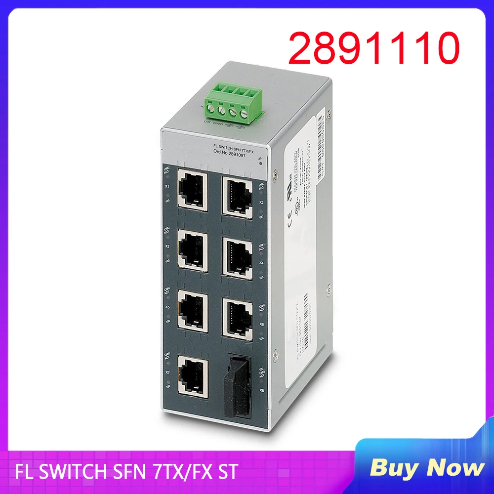 

For Phoenix Industrial Ethernet Switch FL SWITCH SFN 7TX/FX ST 2891110