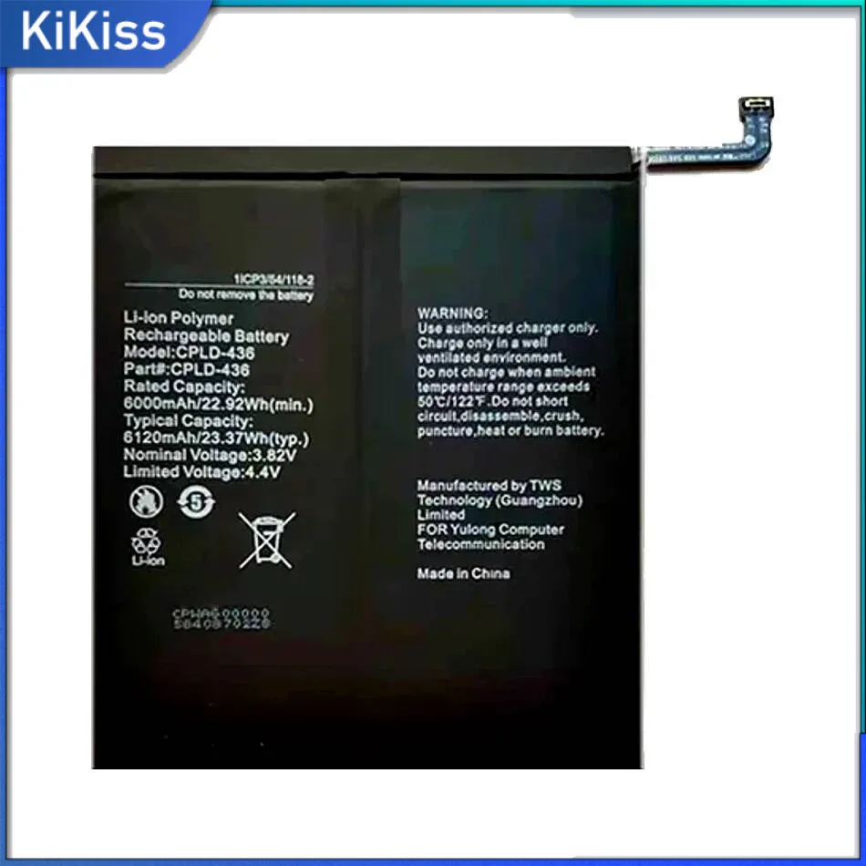 

Cpld-436 6120Mah High-Efficiency Laptop Battery For Coolpad 6
