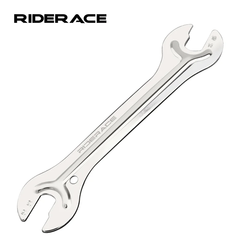 RIDERACE Bike Hub Cone Spanner For Mountain Bicycle Repair Tool Portable Road Cycling Head Open End Axle Wrench 13/15 14/16mm