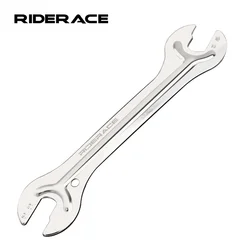 RIDERACE Bike Hub Cone Spanner For Mountain Bicycle Repair Tool Portable Road Cycling Head Open End Axle Wrench 13/15 14/16mm