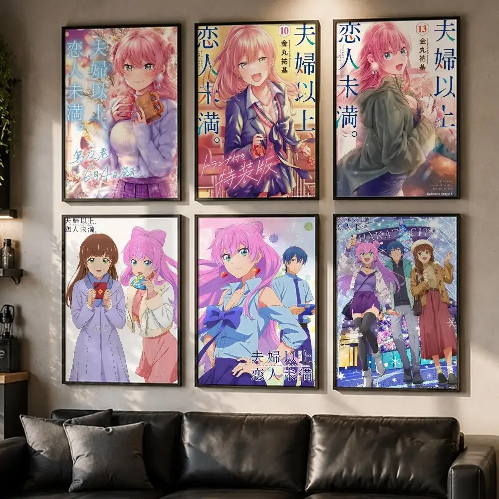 More Than a Married Couple, But Not Lovers. Poster No Glue Residue Self-Adhesive Art Poster Wall Decor for Bedroom Living Room