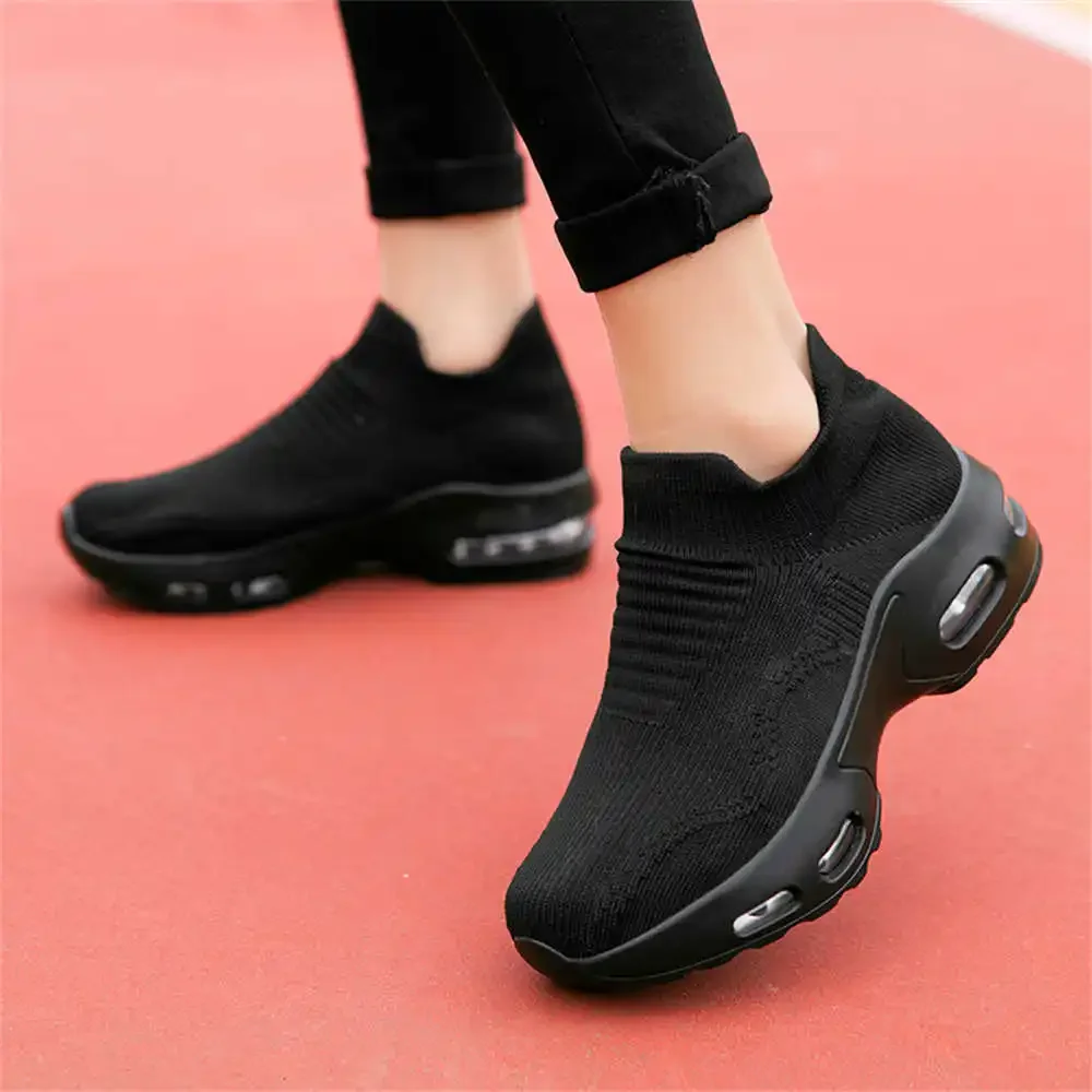 Sock Navy Blue Womens Trends 2024 Vulcanize Shoes Due To 2024 Fashion Sneakers Sports First Degree Brand Sneackers