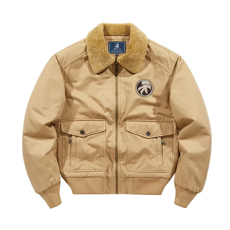 

Качественные мужские зимние флисовые куртки-карго, мужские хлопковые куртки-бомберы, более толстые теплые парки, мужские пальто с несколькими карманами, размер 4XL