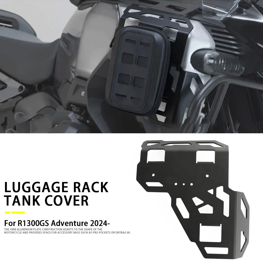

New Motorcycle Accessories Side Tank Cover Rack Luggage Rack Bag Bracket For BMW R 1300 GS Adventure R1300GS ADV 2024 2025
