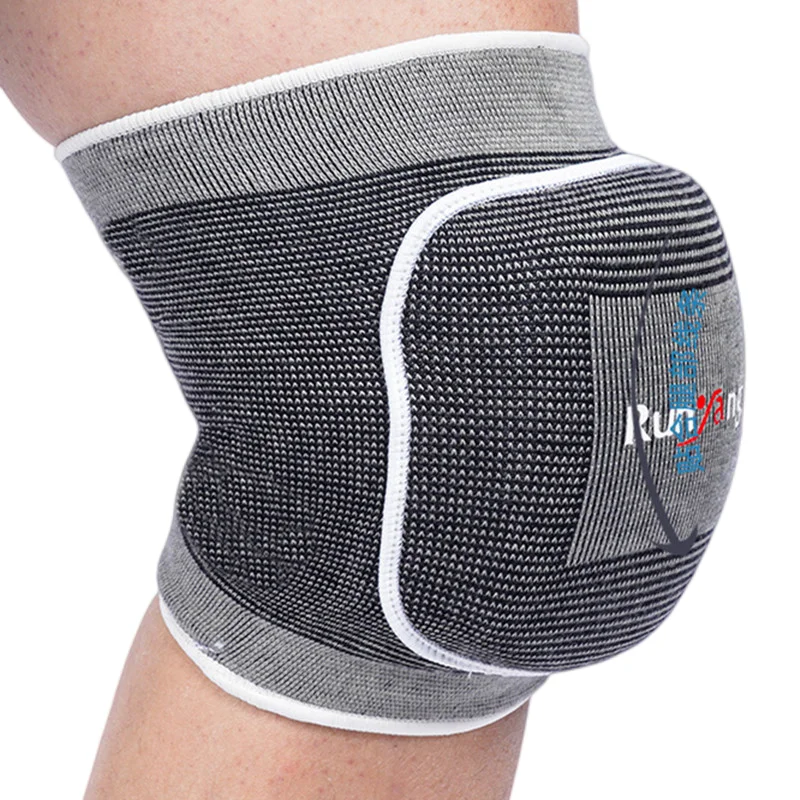 Upgrade Sport Sponge Knee Pad Double Thickness Knee Brace for Volleyball Work Dance Garden Breathable Absorb Sweat Warm Knee Pad