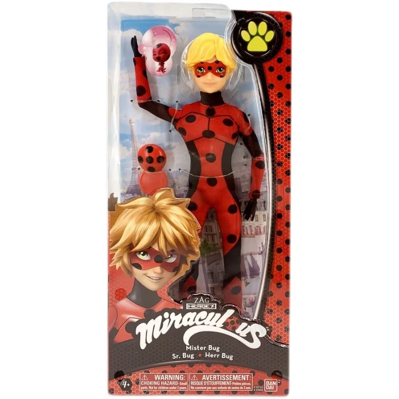 

Miraculous Ladybug Action Figure - Articulated Joints, Exquisite Design, Trendy Collectible Decor