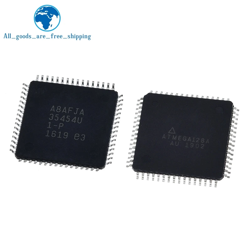 TZT 1/5 قطعة ATMEGA128A-AU ATMEGA128A ATMEGA128 لاردوينو AVR #5