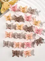20 Packs Assorted Macaron Color Butterfly Hair Clips Beautiful Mini Butterfly Cute Summer Hair Accessories for Women Girls - Image 4