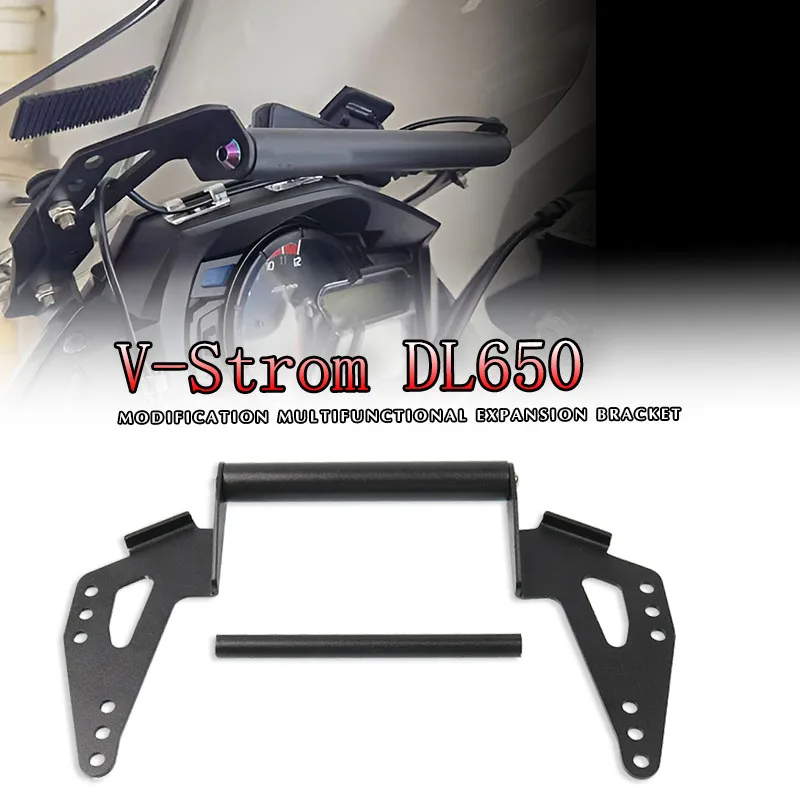 

For VStrom 650 V Strom DL650 DL 650 V-Strom 650 2017-2023 Motorcycle Navigation Plate Bracket Phone Mount Motor