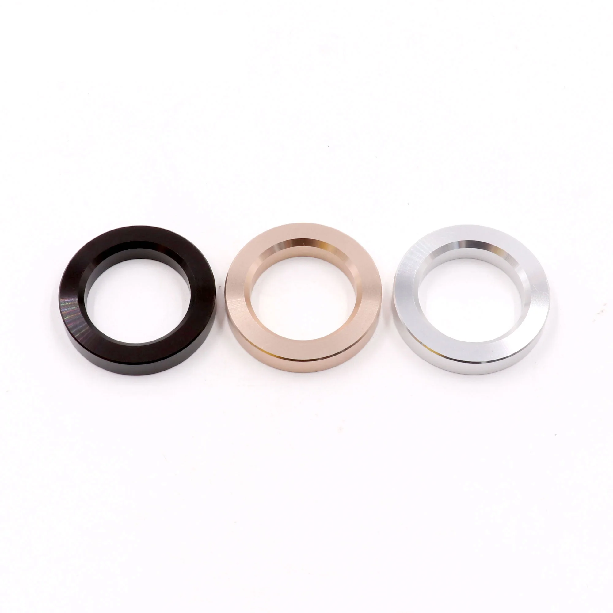 

10pcs/lot 34mm Aluminum Decorate Base Ring Decorating Circle Washer For Vintage Hifi Audio 6N1 12AX7 12AU7 ECC81 Tube Amplifier