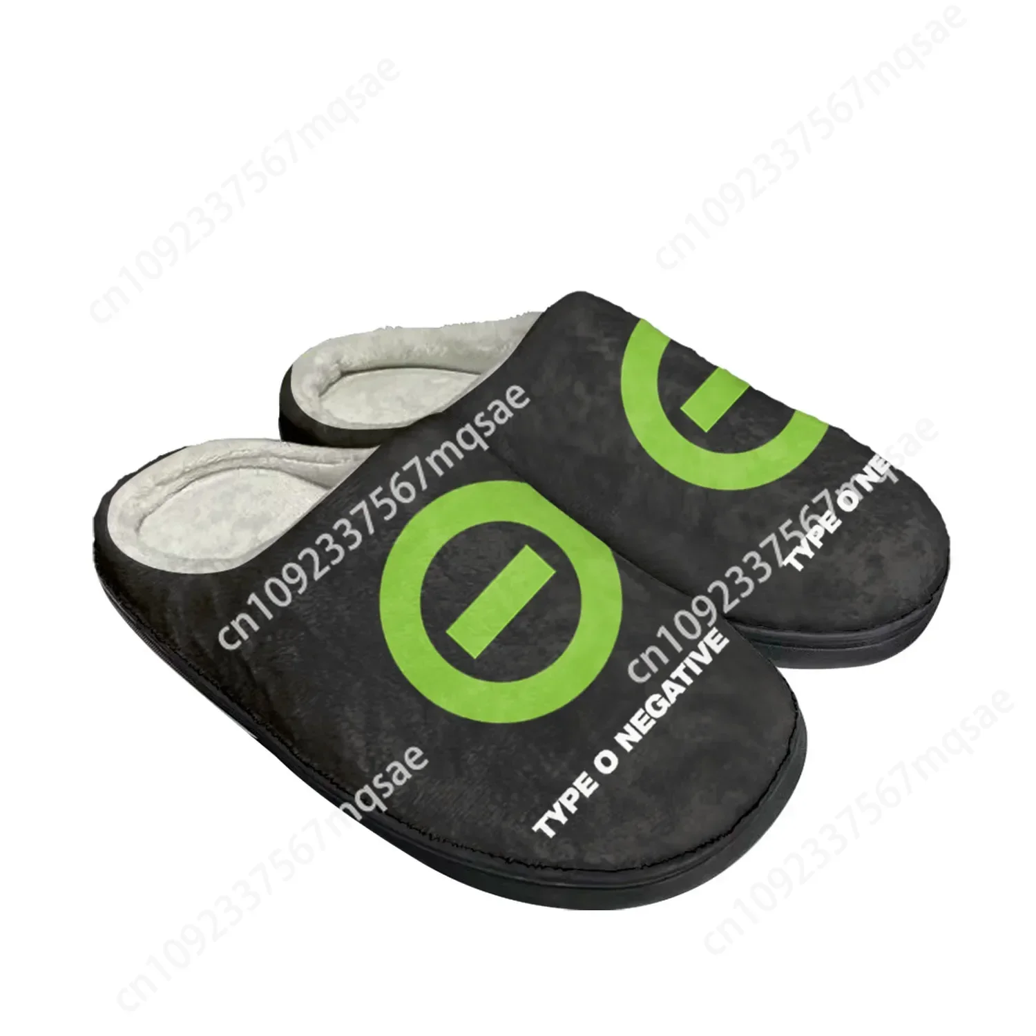 

Type O Negative Metal Rock Band Home Cotton Custom Slippers Mens Womens Sandals Plush Bedroom Keep Warm Shoe Thermal Slipper