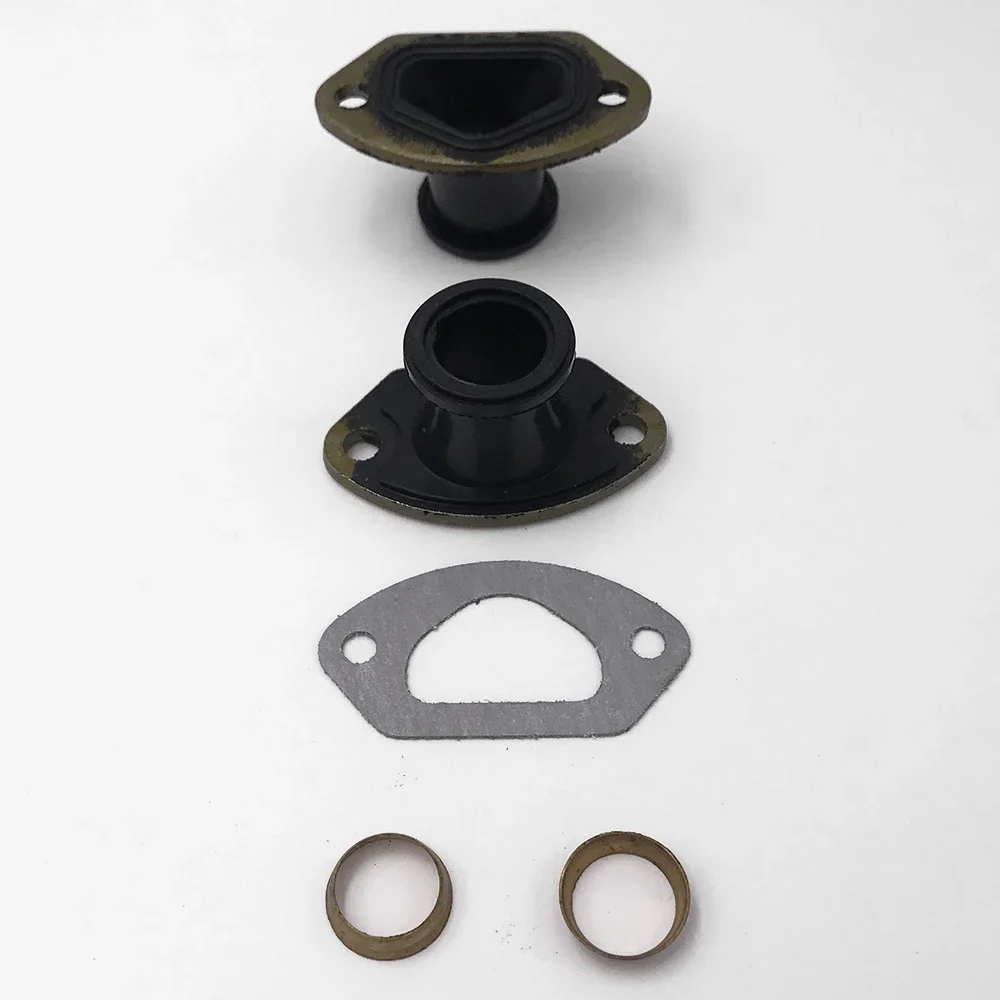 2 Set Chainsaw Exhaust Intake Manifold Ring Gasket For 45CC 4500 52CC 5200 58CC Home Garden Power Tool Accessories image 2