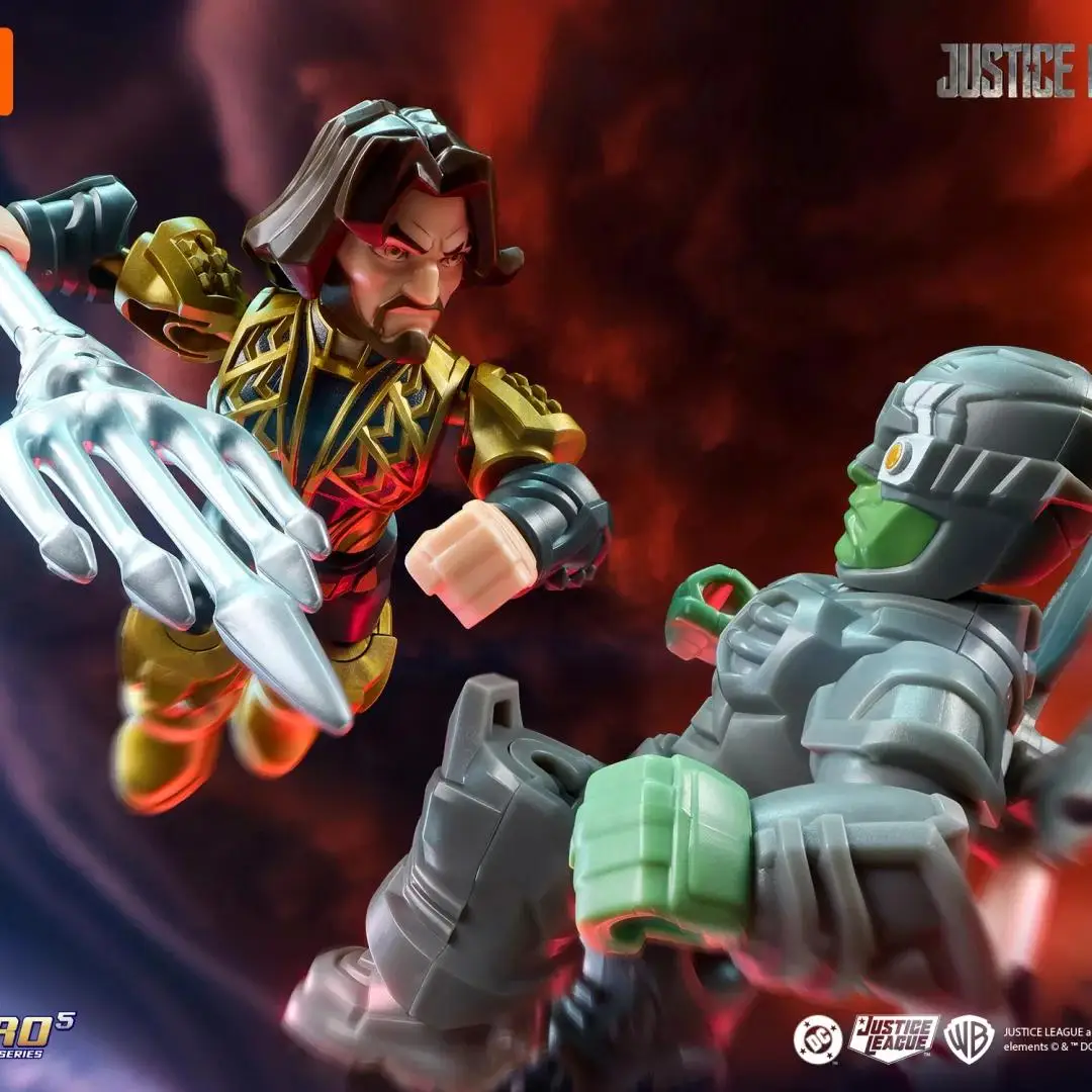 Blokees DC Series Defender Version Vol.2 Justice League Batman Superman Wonder Woman Action Figures Assembled Toys Blind Box view 4