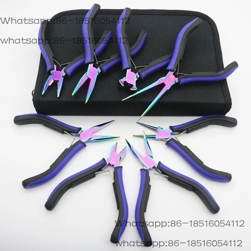 

8-Piece set of hand pliers DIY tools, jewelry pliers