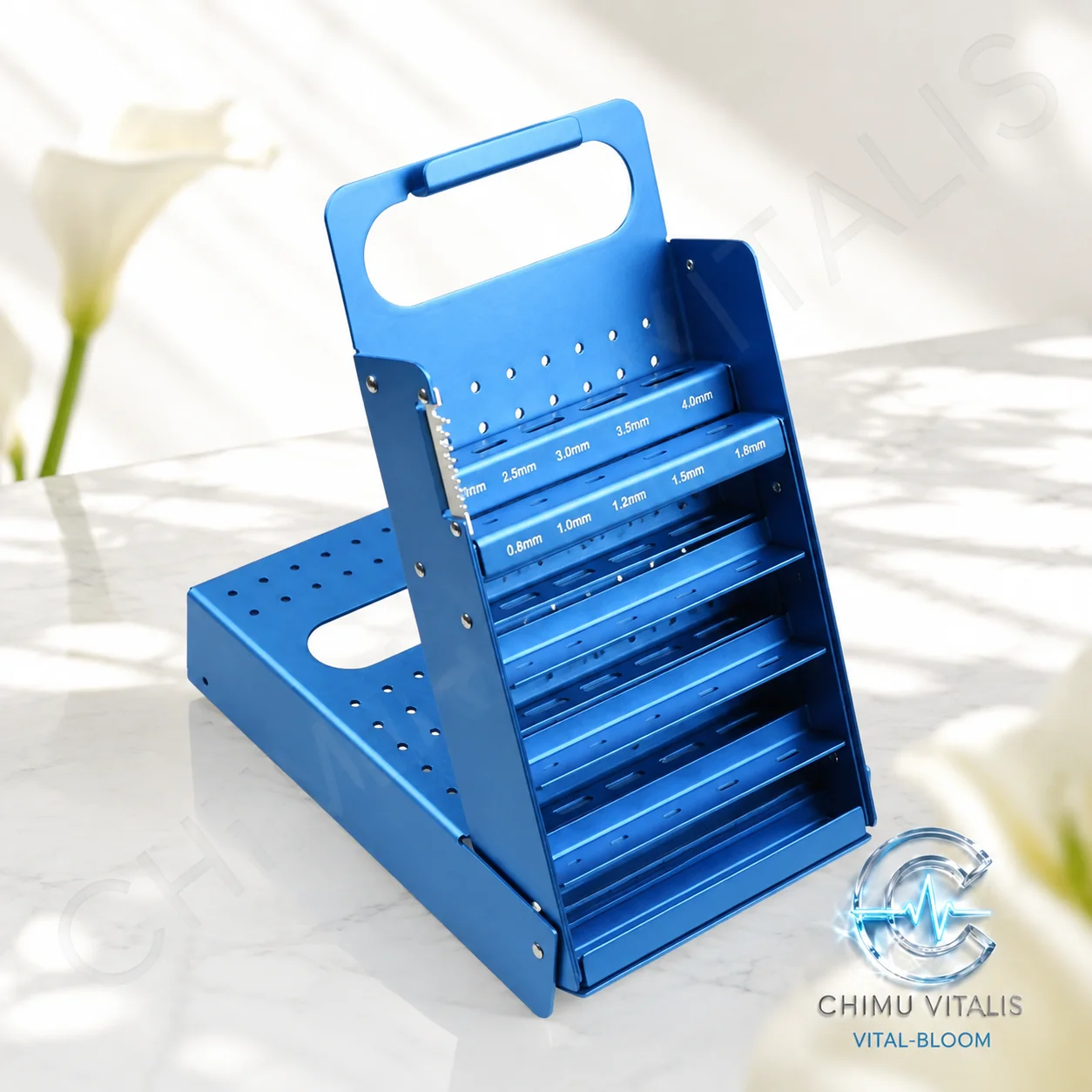 【CHIMU VITALIS 】 Kirschner Wire Storage and Sterilization Container for Instruments