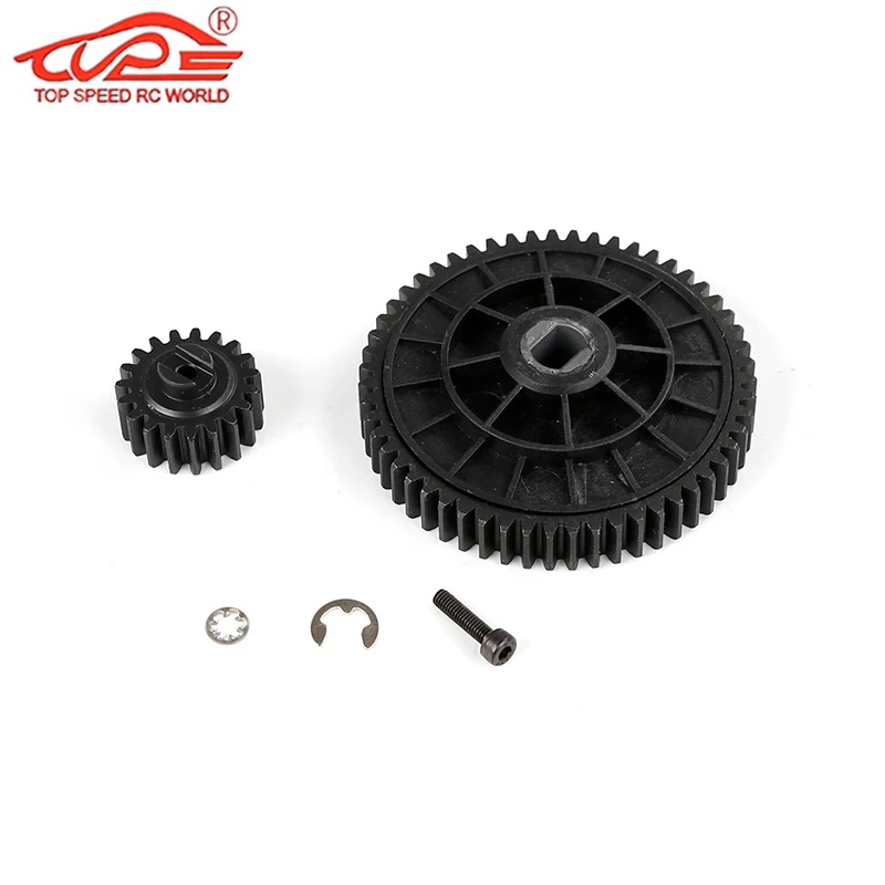 Metal Upgrade Gear Set 16T/58T Torque Gear or 17T/57T Helical Gear or 19T/55T HighSpeed Gear for 1/5 HPI ROVAN KM BAJA 5B 5T 5SC