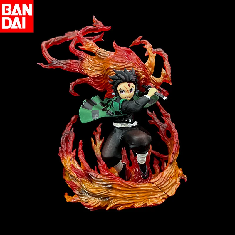 

Demon Killer Kamado Tanjirou Anime Action Doll Kimetsu No Yaiba Model Statue Collection Pvc Doll Model Doll Child Christmas Gift