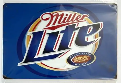 Lite True Pilsner Beer Vintage  Metal Sign NEW!