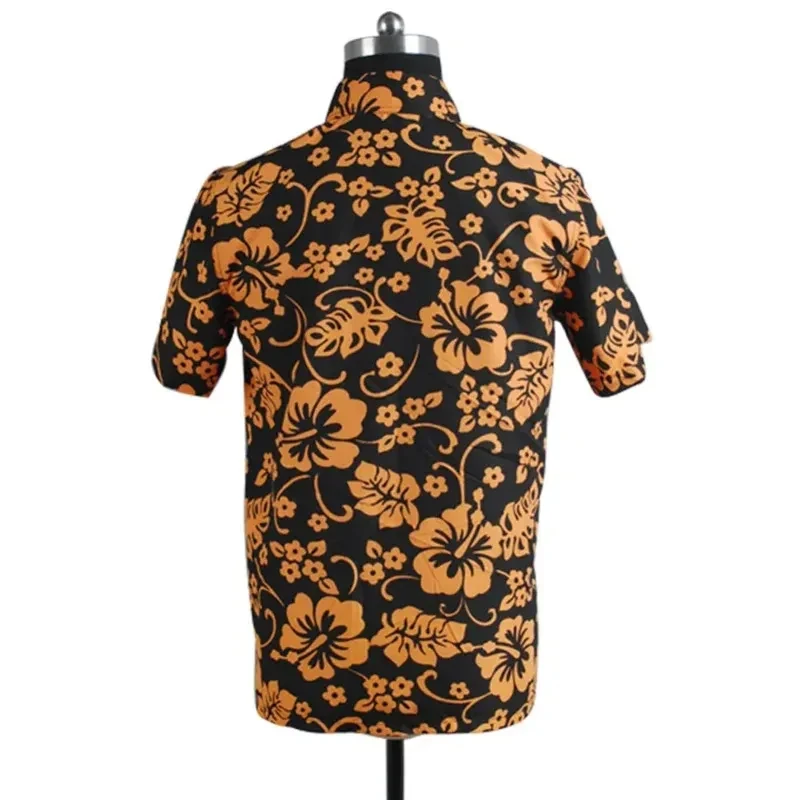 w,3;f'5\b/Fear and Loathing in Las Vegas Raoul Duke Cosplay Costume T- for Men Casual Short Sleeve Shirt Hallowee6;h\b.8'k/ view 4