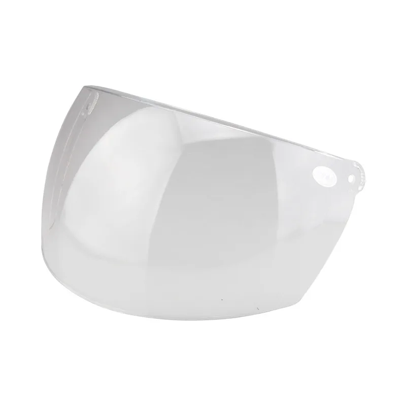 BOX-662 خوذة قناع دراجة نارية ركوب خوذة عدسة الملحقات شفافة مكافحة الضباب اللون مطلي #3