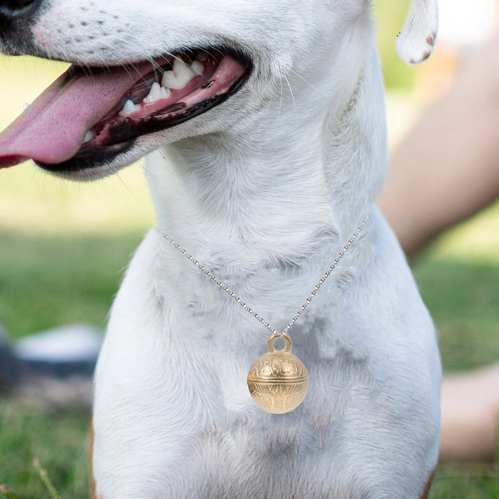 

3pcs Pet Dog Collar Bells Mini Copper Jingle Charms For Small Pets Vintage Decorative Accessories Portable Bell Pendant Craft
