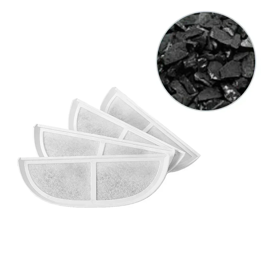 4pcs For Pet Water Dispenser Filter Set Activated Carbon Filter Pet Water Fountain Replacement Filters Multiple Filtration