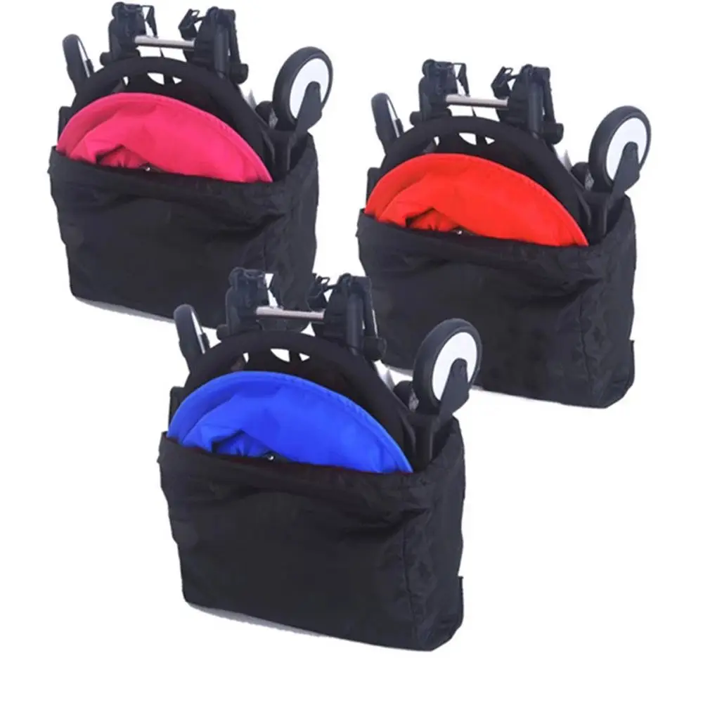 Storage Bag Light Weight Black Pram Organizer Stroller Travel Consignment Cover Baby Stroller Travel Bag Stroller Pouch