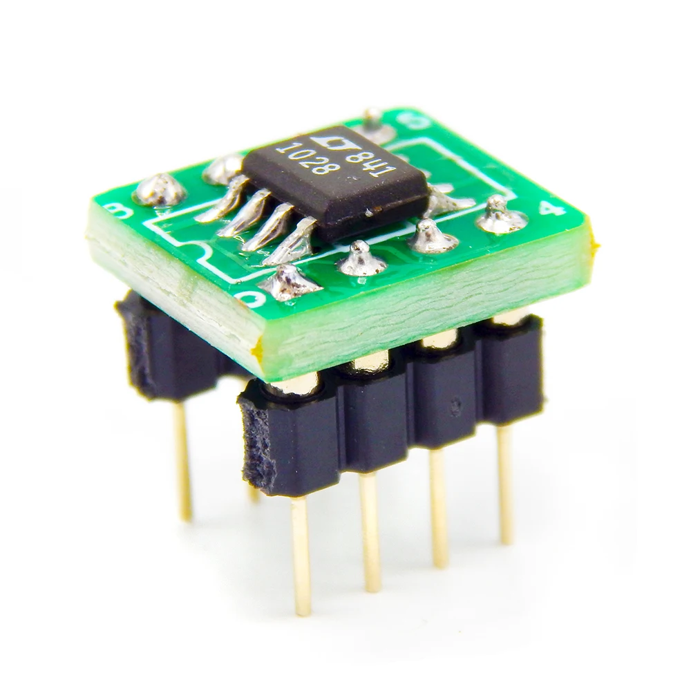 LT1028 OP AMP Single Channel DIP8 DIP-8 IC Chip For Audio Preamplifier Amplifiers DAC Chips With Gold-plated Conversion Board