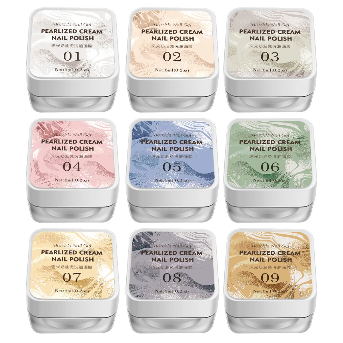 2025 neue 9 farben konserven relief malerei kleber verträumte textur perlmuttarz creme hohe gesättigung dreidimensionale ölgemälde kleber