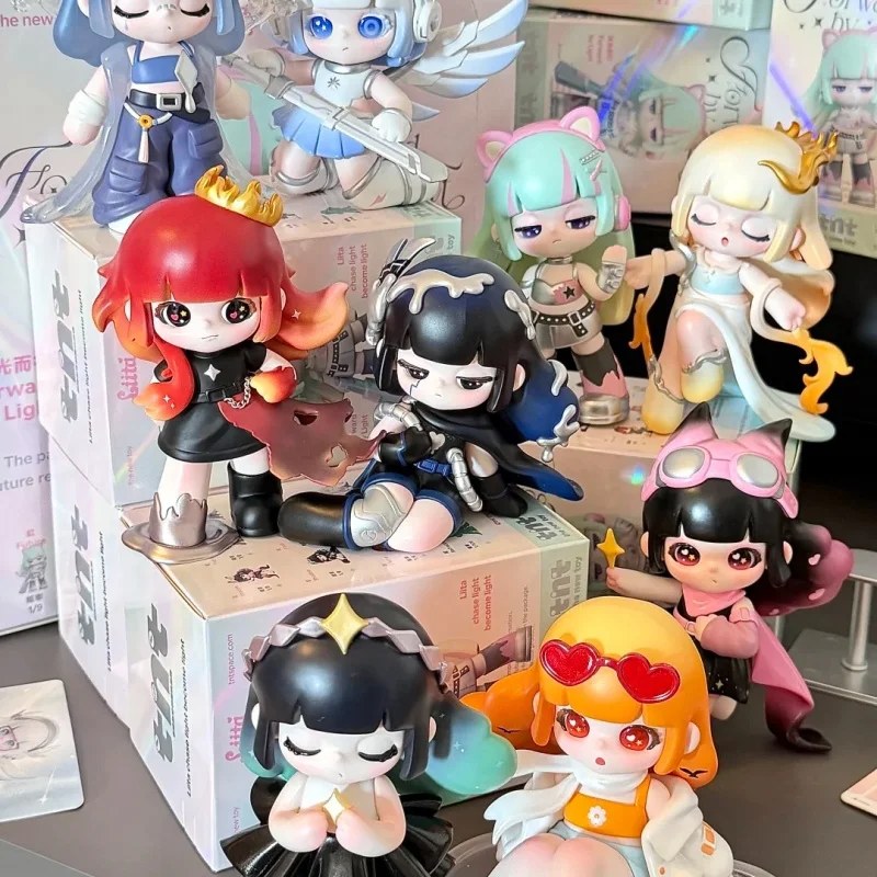 

В наличии Liita Forward By Light Series слепая коробка милый домашний настольный экшн аниме фигурка украшение Kawaii девушка игрушка на день рождения подарки
