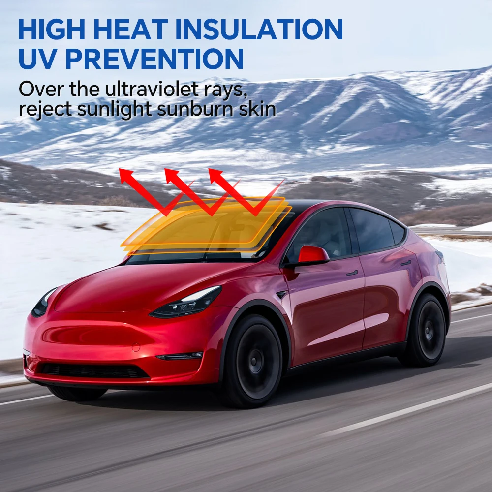 PFCC Pre-Cut Car Front Privacy Tint Film For Tesla Model 3 2024 Highland Auto Sticker Foils ceramic solar UV Protector films