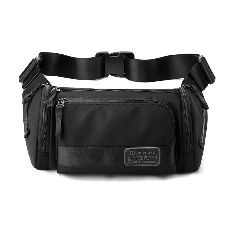 

New High Quality Waterproof Men's Belt Fanny Pack Shoulder Messenger Bag Large Capacity Travel Bum Sling Chest Waist Bags