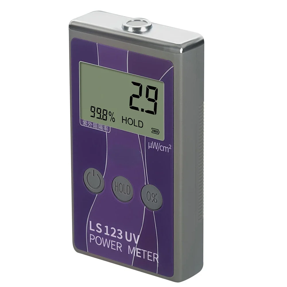 Portable UV Meter LS123 Measure Ultraviolet Radiation Power Intensity Radiance Density Rejection Rate